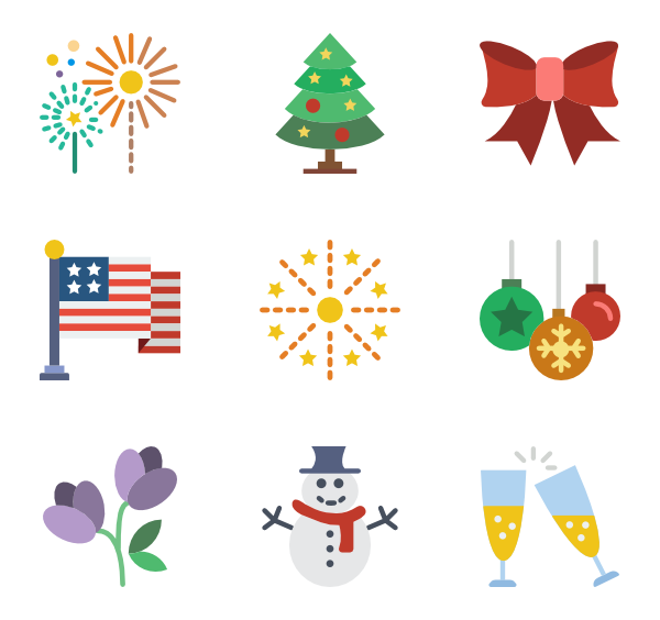 Christmas Icon Packs 600x564 Christmas Icon Packs
