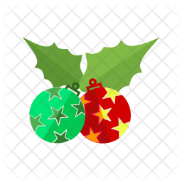 256x256 Holly Icon Of Flat Style