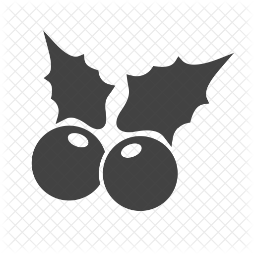 512x512 Holly Icon Of Glyph Style