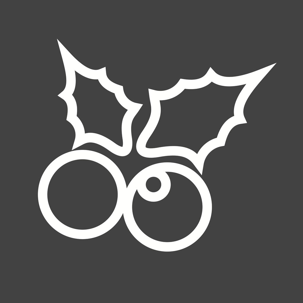 1024x1024 Holly Line Inverted Icon