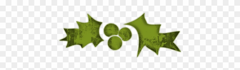 840x247 Christmas Holly Icon Clipart
