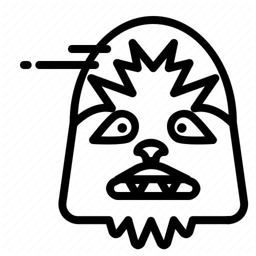 512x512 Chewbacca, Cinema, Film, Hollywood Icon