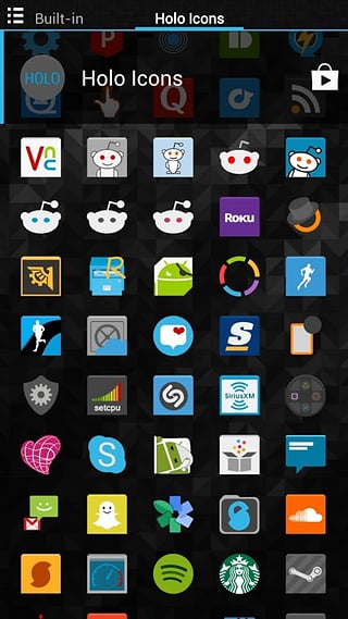320x569 Holo Icons Apk