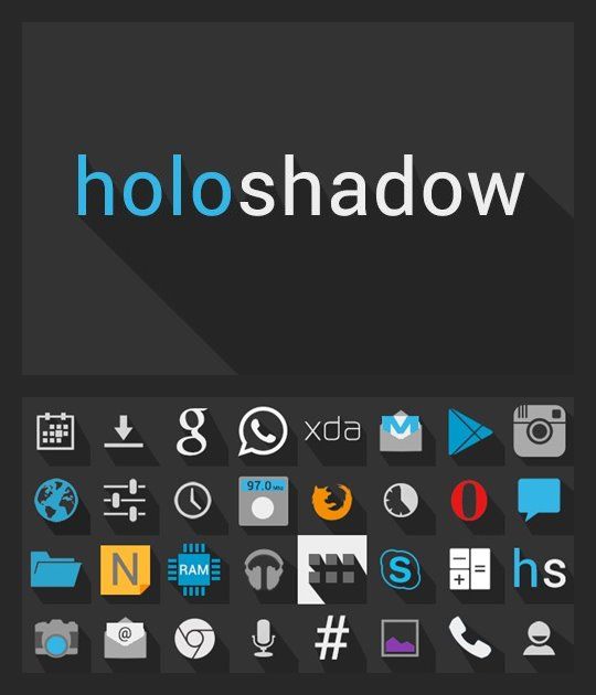 540x630 Holo Shadow Icon Pack For Android Icon Packs Icon Pack,roid