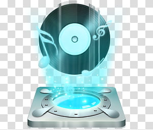 300x256 Hologram Dock Icons V My Music, Loudspeaker Icon Transparent
