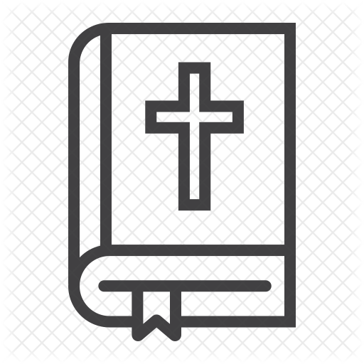 512x512 Bible Icon Of Line Style