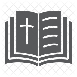 256x256 Holy Bible Icon Of Glyph Style