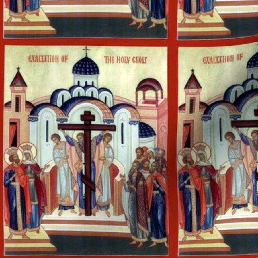 900x900 Exaltation Of The Holy Cross Icon