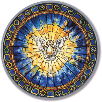 361x361 Icon Magnets Tiffany Holy Spirit Magnet Monastery Icons