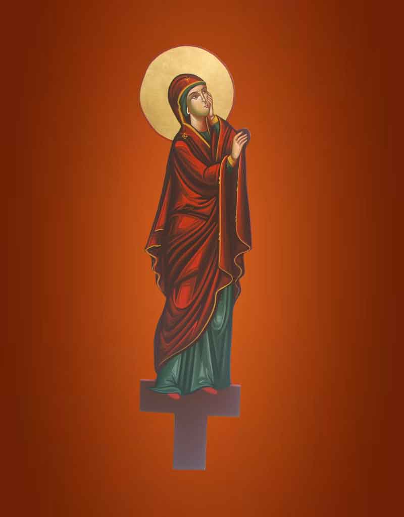 800x1025 Icon For The Holy Week Mother Of Our Lord