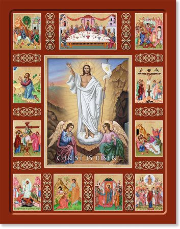 353x450 Christ Is Risen Story Icon He Has Risen! Happy Easter! Jesus