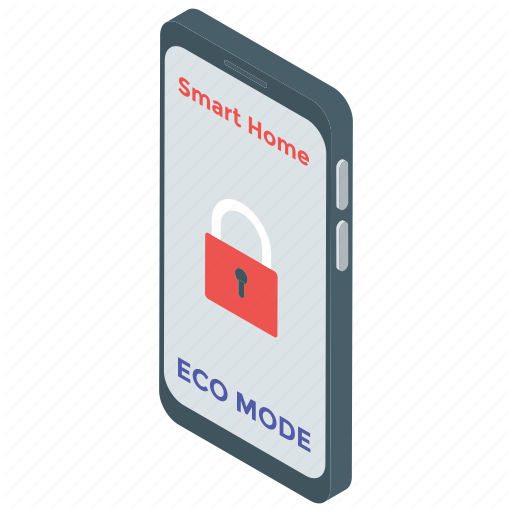 512x512 Eco App, Eco Mode, Mobile App, Smart Gadget, Smart Home App Icon