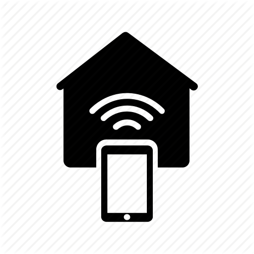 512x512 Home Automation, Home Network, Homegroup, Hotspot, Iot, Wifi Icon