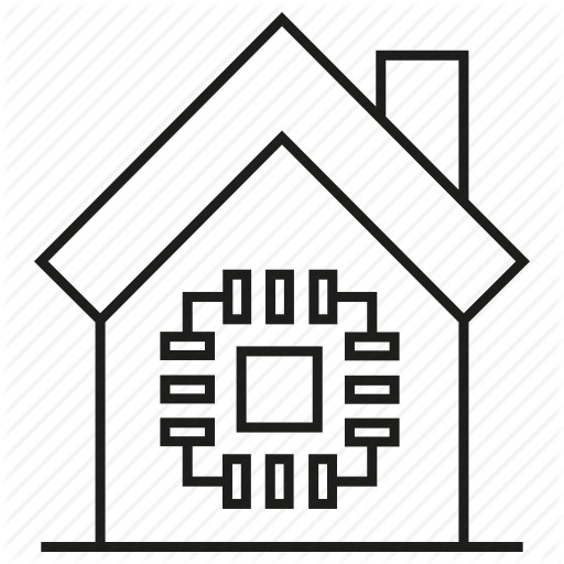 512x512 Chip, Home Automation, Microchip, Smart Home Icon