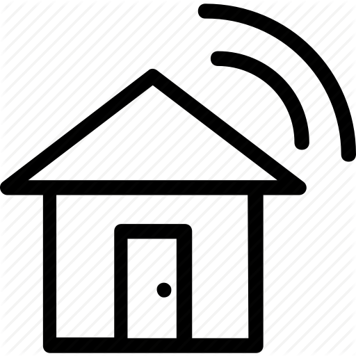 512x512 Home, Home Automation, Internet, Smart Home, Wifi Icon