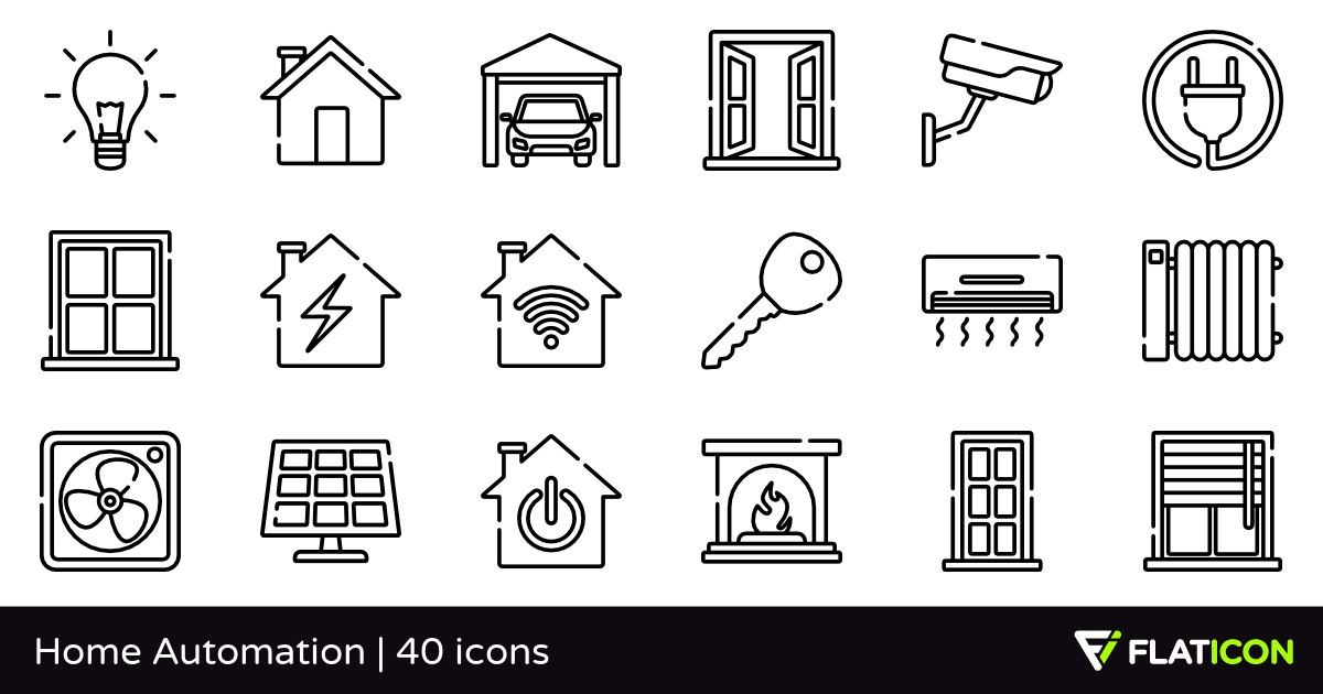 1200x630 Home Automation Free Icons