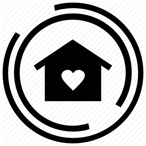 512x512 Heart, Home, Home Button, Home Page, Home Sweet Home Icon