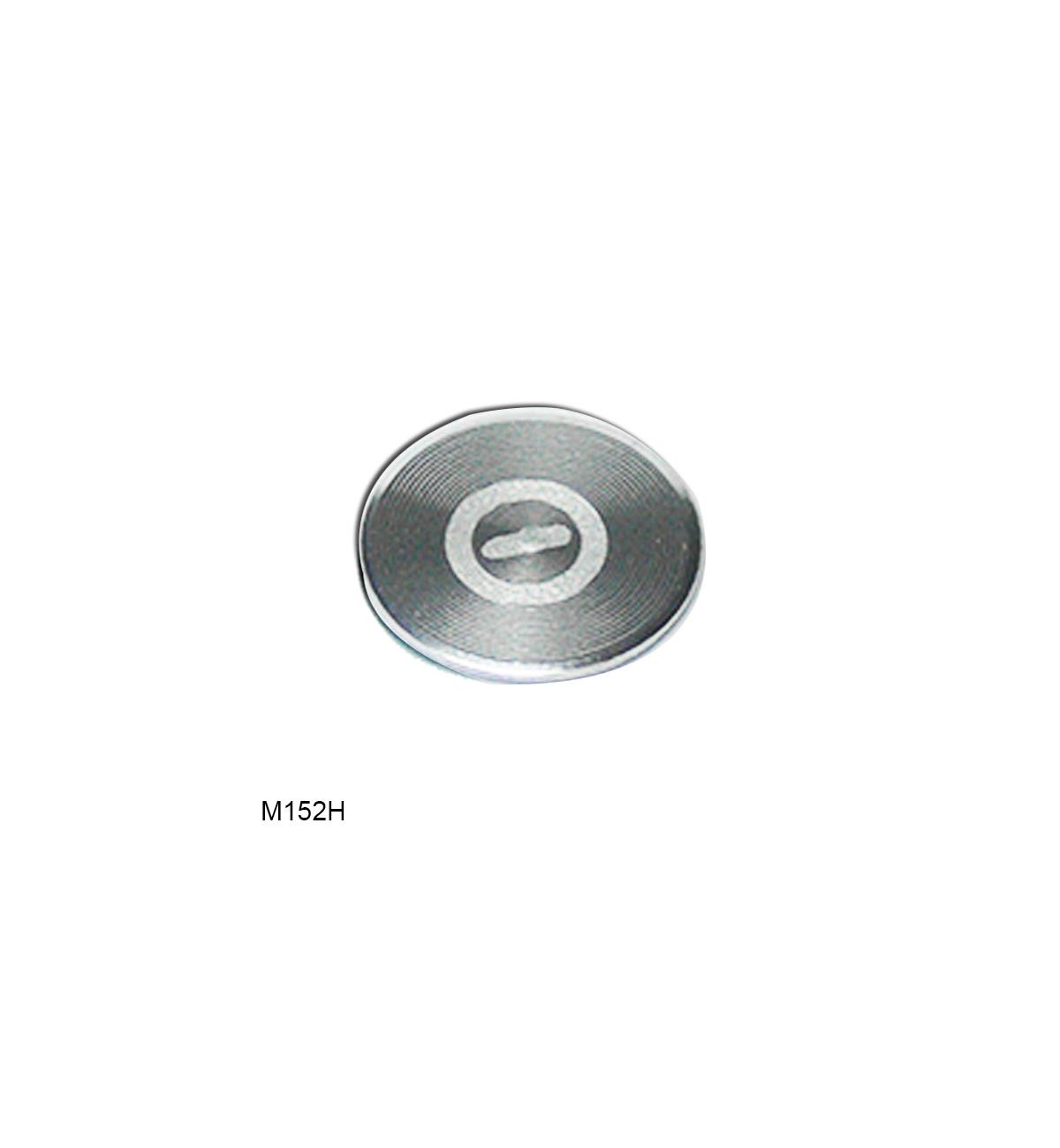 1200x1300 Basicase Silver Stop Icon Decorated Aluminum Home Button Sticker