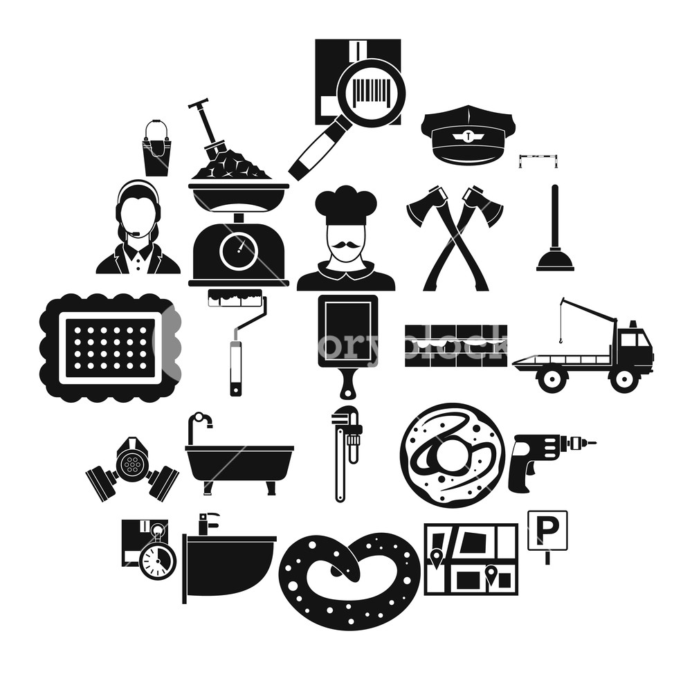 1000x1000 Home Care Icons Set Simple Set Of Home Care Vector Icons