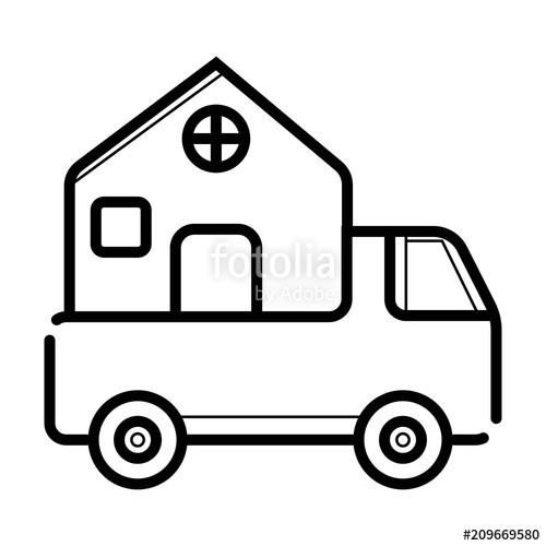500x500 Home Delivery Icon Stock Image And Royalty Free Vector