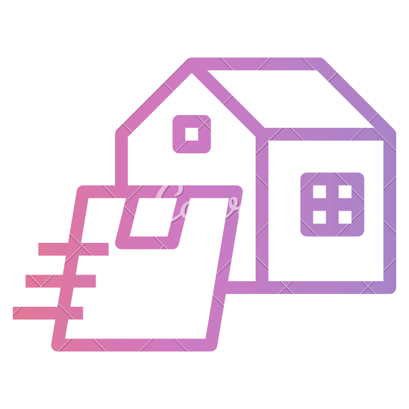 800x800 Home Delivery Post Box Delivery Door Package Icon