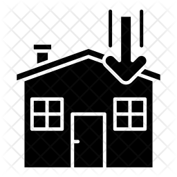 256x256 Home Delivery Icon Of Glyph Style