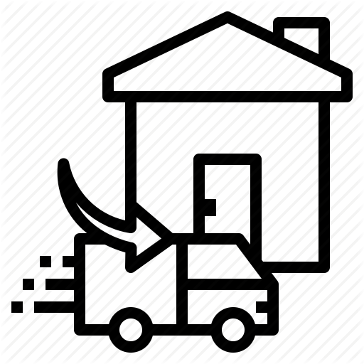 512x512 Delivery, Home, Shipping, Truck Icon