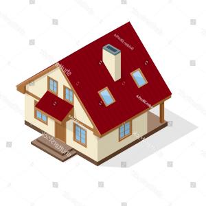 300x300 Village Buildings Flat Icon Vector Soidergi