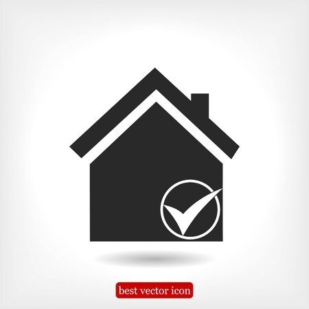 450x450 Home Icon, Vector Best Flat Icon, Royalty Free Vector Graphics