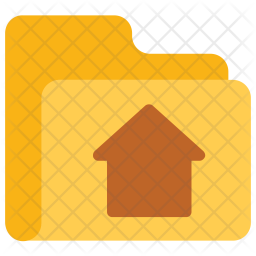 256x256 Home Folder Icon Of Flat Style