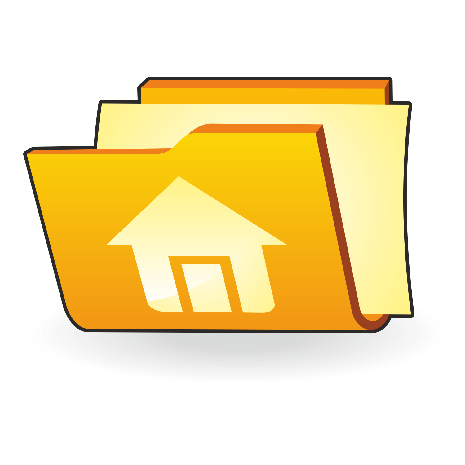 1500x1500 Vector For Free Use Home Folder Vector