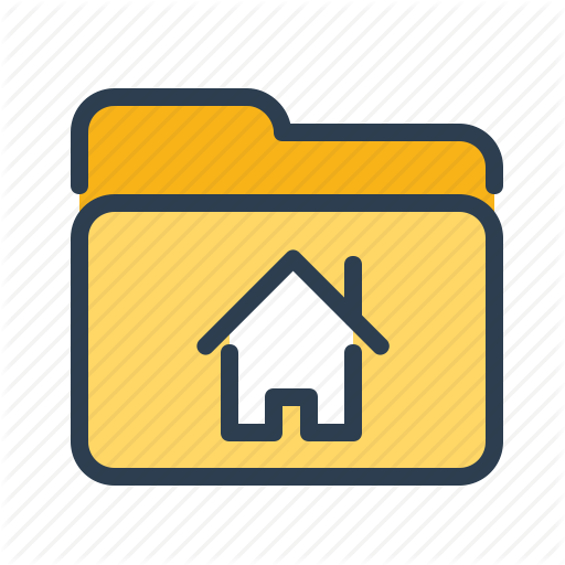 512x512 Documents, Folder, Home, Root Folder Icon