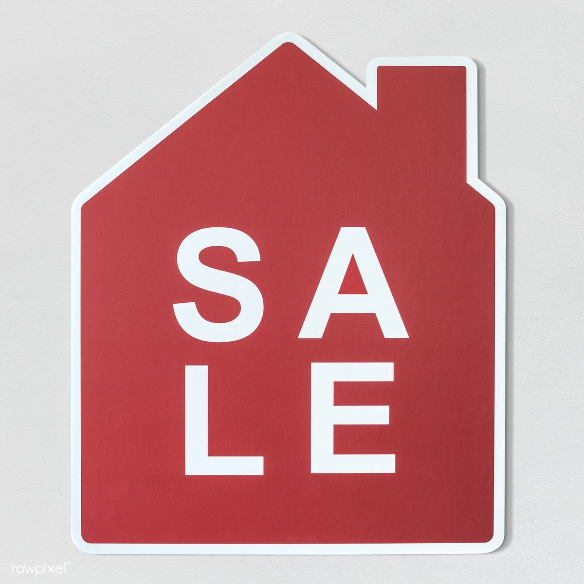1200x1200 Download Premium Of Home For Sale Icon Symbol Paper