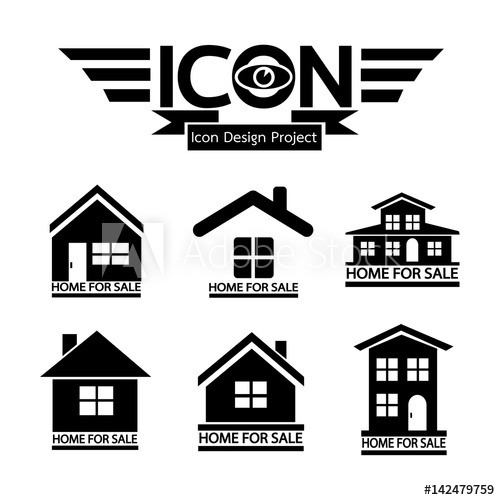 500x500 Home For Sale Icon