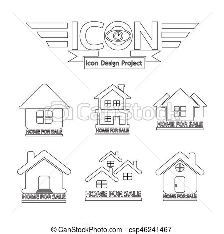 450x470 Home For Sale Icon
