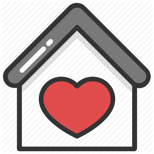512x512 Couple House, Happy Family, Home With Heart, Loving Home, Sweet