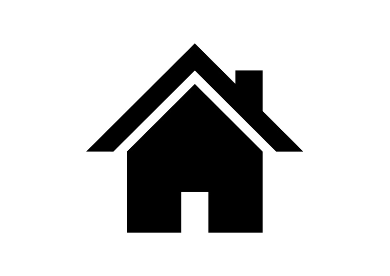 800x566 Home Icon Black