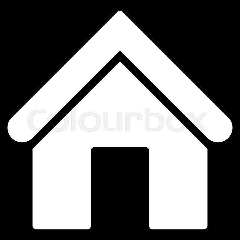 800x800 Home Icon From Primitive Set This Stock Vector Colourbox