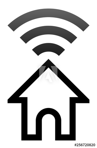 327x500 Home Wifi Symbol Icon