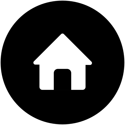 512x512 Mixed House Black Icon