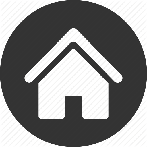 512x512 Building, Circle, Estate, Home, House Icon