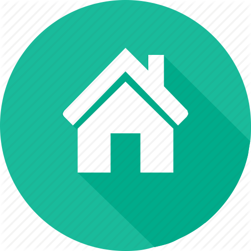 512x512 Blue Green, Building, Construction, Estate, Home, Real Icon