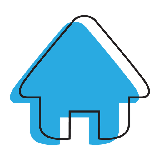 512x512 Home Blue House Icon
