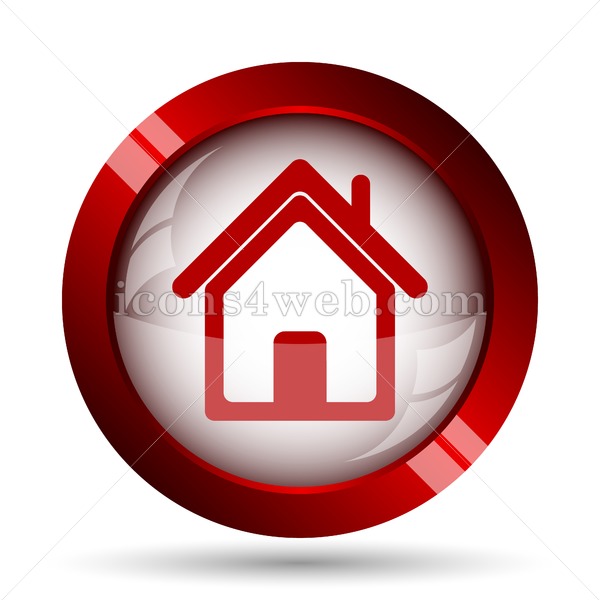 600x600 Home Website Icon High Quality Web Button
