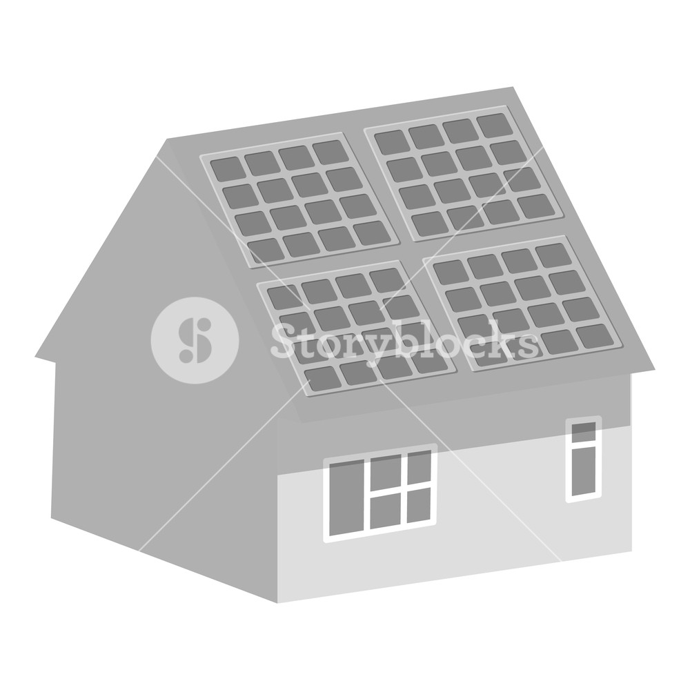 1000x1000 Smart Home Icon Gray Monochrome Illustration Of Smart Home Icon