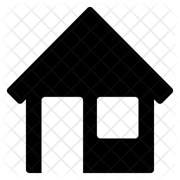 256x256 Home Icon Of Glyph Style