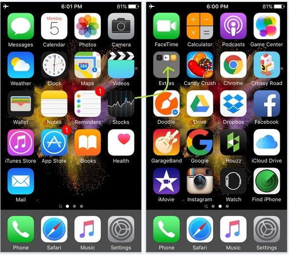 593x522 How To Hide Stock App Icon On Iphone Home Screen Iphone
