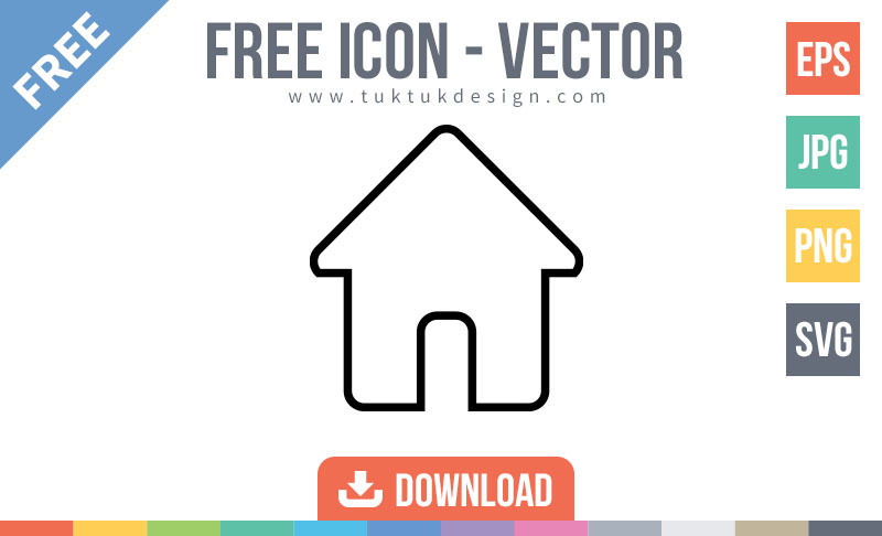 800x486 Home Icon Free Vector Image