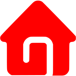 256x256 Red House Icon Images