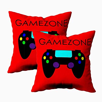 425x425 Tomkey Blue Pillow Covers, Packs Hidden Zippered